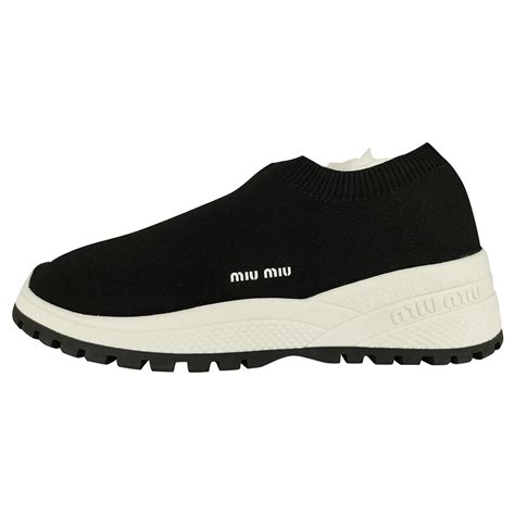 miu miu sock shoes|miu mi u sneakers.